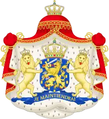 Royal arms of the United Kingdom of the Netherlands (1815–1907)
