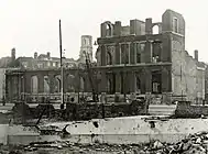 Korte Voorhout (street) at the old city center, which was also struck by the bombing