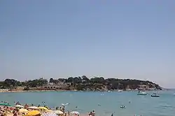 S'Agaró seen from Sant Pol beach