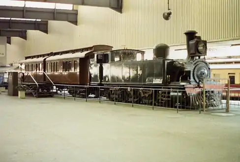 Steam Locomotive Class B (0-6-4T) nr. 236 of NZASM
