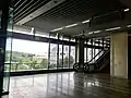 Paid-up area of the concourse with SEGi University in the background.