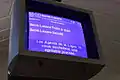 TV screen used on Paris Métro Line 14