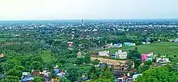 Sky line of the town
