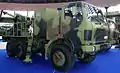 SORA self-propelled 122mm gun-howitzer on display at "Partner 2011" military fair.