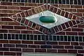 Detail of one of the terracotta watermelons