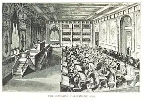 Meeting of the Parliament, 1877.