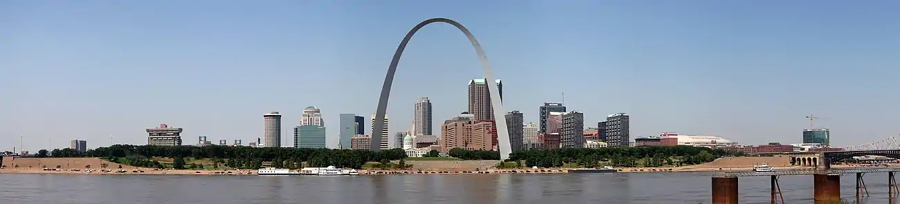 Image 45Panorama of St. Louis, Missouri (from Portal:Architecture/Townscape images)