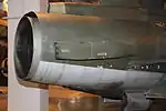 Saab BOY 402 countermeasure dispenser on Finnish DKS.
