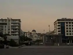 Roman Square and Cathedral of Podgorica.