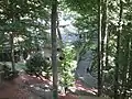 Veduta del parco e delle cappelle