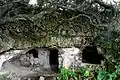 Hypogeum or artificial cave necropolis from Sa Cudia Cremada