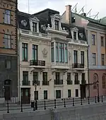 Sager House in Stockholm (Sweden), 1893, by Jean René Pierre Litoux