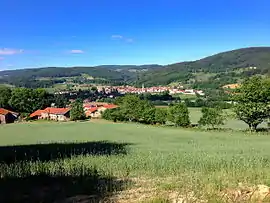 A general view of Saint-Anthème