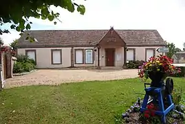 The town hall in Saint-Aubin-des-Bois