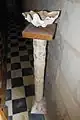Font for Cagots in the Church of Saint-Aubin&nbsp;[fr] in Saint-Aubin, Landes.
