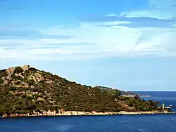 A view of the Fornali Tower.