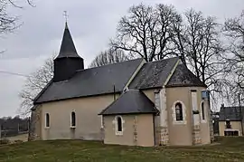 The church in Saint-Gilles