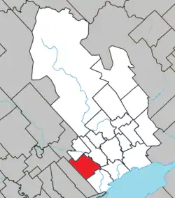 Location within Maskinongé RCM