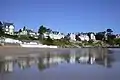 Beginning of 20th century villas on the Decolle from Grand' Plage