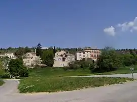 A general view of the village of Saint-Martin-les-Eaux