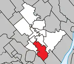 Location within Joliette RCM