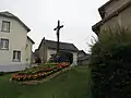 A Wayside Cross in the Town Square