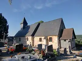 The church in Saint-Sulpice-de-Grimbouville