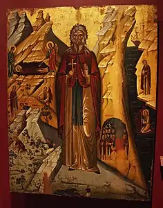 Vernable John the Hermit and 98 Venerable Fathers of Crete.
