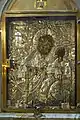 Saint Mary of Blachernae icon at sacred bath