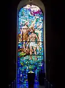 Stained glass window