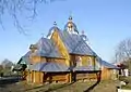 Saint prophet Elijah church (Wooden church, 1830).