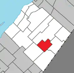 Location within L'Islet RCM.
