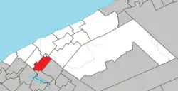 Location within La Matanie RCM.