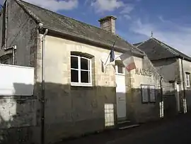 The town hall in Sainte-Croix-sur-Mer
