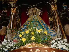 Our Lady of Salambao in the altar