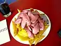 The salchipapas' high amount of calories are a concern for advocates of public health.