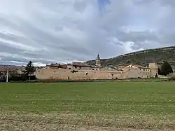 Medieval walls of Salinillas de Buradón
