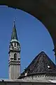 Church tower from the east