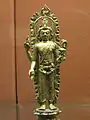 Avalokiteshvara figure with ruby in the backplate