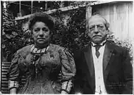 Image 49Samuel Gompers, President of the American Federation of Labor, and his wife, circa 1908.