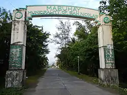San&nbsp;Nicolas welcome&nbsp;arch