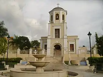 Catholic Church and plaza