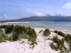 Keel sand dunes and strand