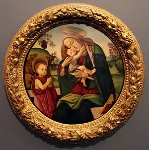 Sandro Botticelli, tempera on panel, 1490–1500