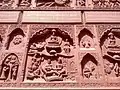 Murals on the wall