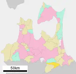 Location of Sannohe