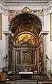 The altare maggiore in the main chapel
