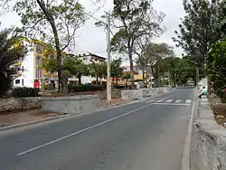 Main street of São Domingos