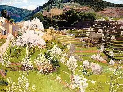 Terraced Garden in Mallorca (1911)