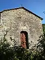 Saint Stephan church in the abandoned village of Parmigno
